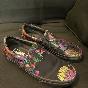 limited edition flour silk vans